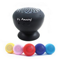 Portable Silicone Mushroom Bluetooth Speaker